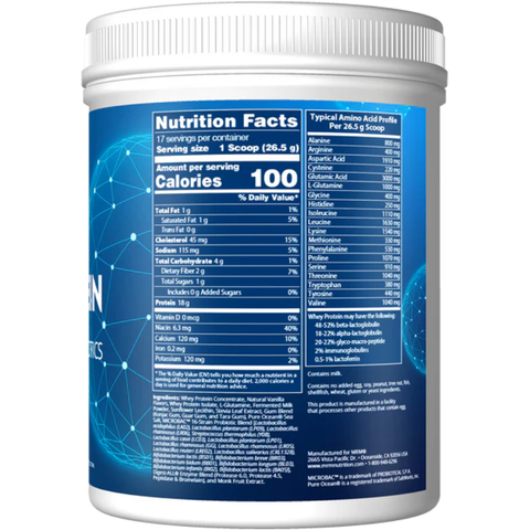 Whey Protein Vanilla 18 Servings