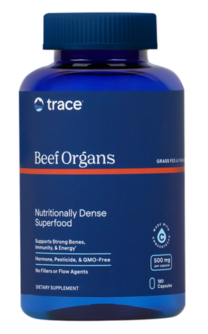 Beef Organs 500 mg 180 Capsules
