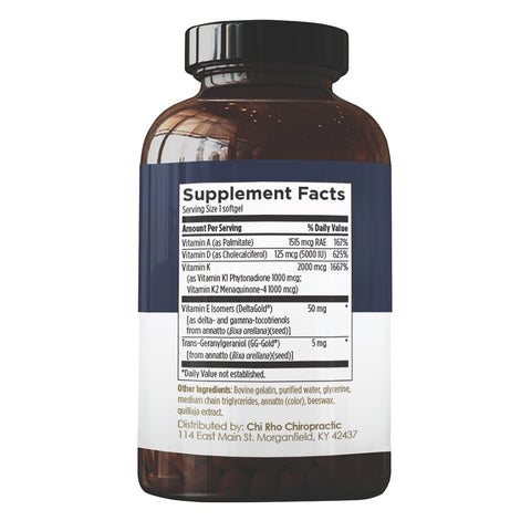 Adek Synergy Dietary Supplements Facts