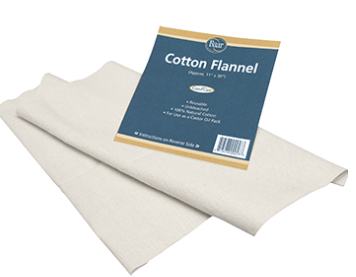 Cotton Flannel Castor Oil Packet