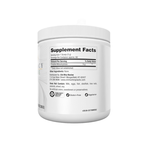 Creatine | Supplement Facts | Legacy Pure Supplement