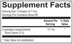 Cryptolepis | Supplement Facts | Legacy Pure Supplements