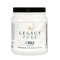 Legacy Pure GI Build Vanilla Chai dietary supplement in white container with black lid