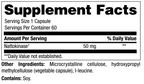 Chi Rho Chiropractic - Nattokinase Supplement Facts
