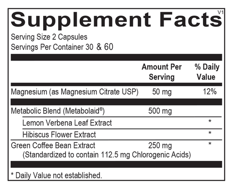 Chi Rho Chiropractic - Meta Support Dietary Supplement Facts