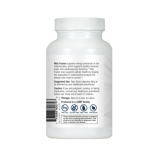 Mito Fusion | Supplement Facts 3 | Legacy Pure Supplements