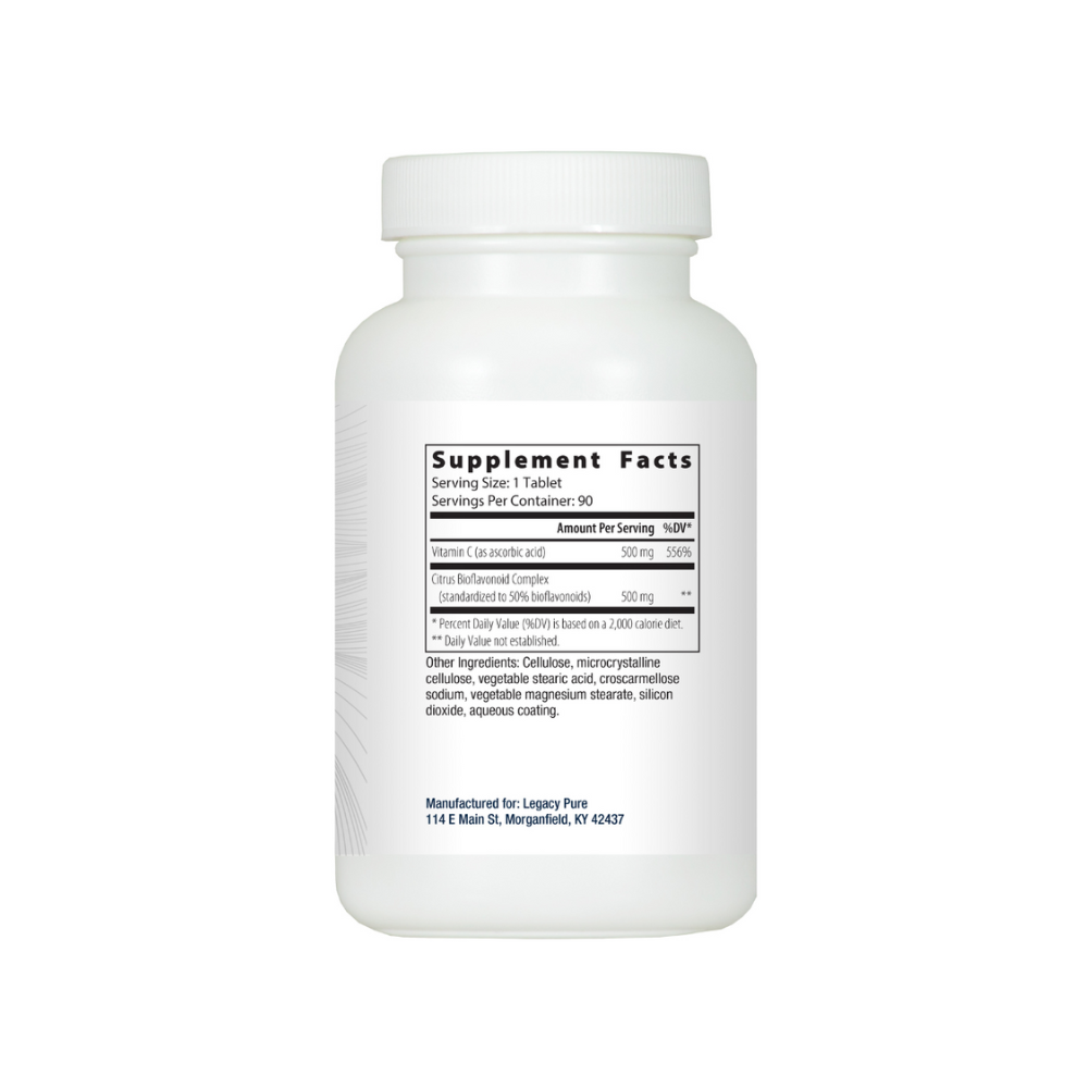 OPTI-C | Supplement Facts 2 | Legacy Pure Supplement