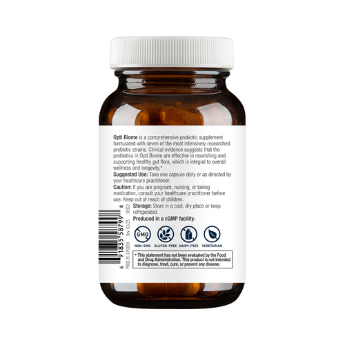 Opti Biome | Supplement Facts | Legacy Pure Supplements