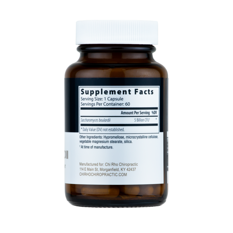 Chi Rho Chiropractic ProBoulardii Supplement Facts