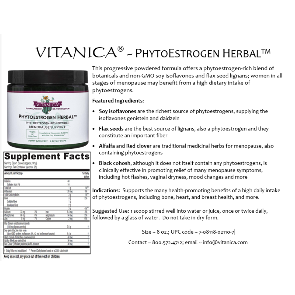 PhytoEstrogen Herbal 25 Servings