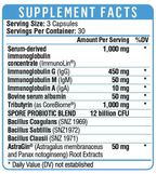 Prime Gut Health Dietary Supplement Facts