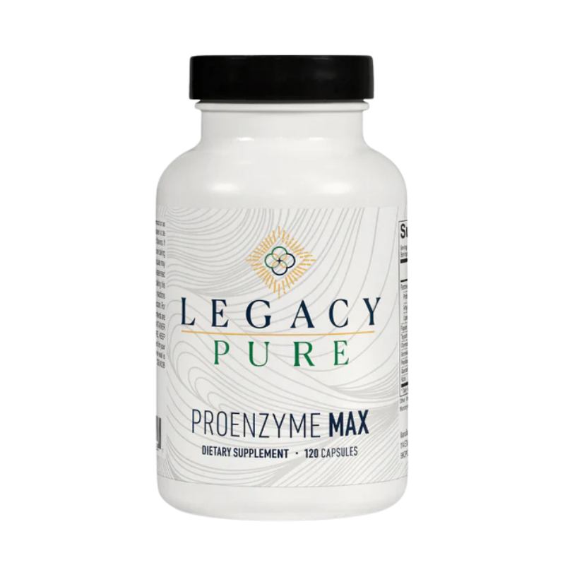 ProEnzyme Max 120 Capsules by Legacy Pure