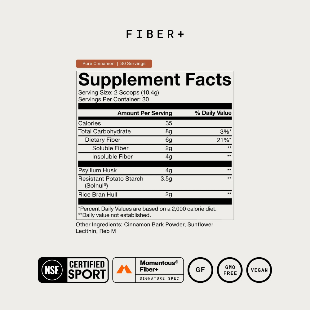 Fiber+ Cinnamon