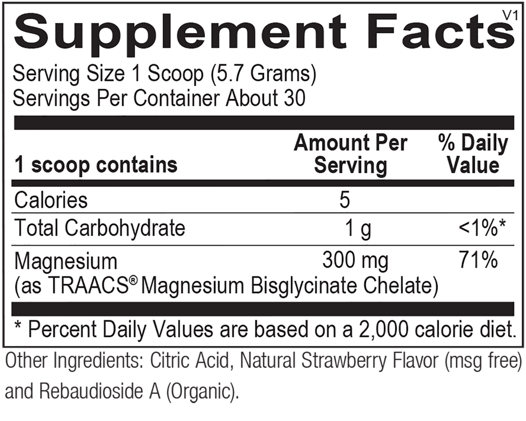 Daily Mag | Supplement Facts | Legacy Pure Supplements
