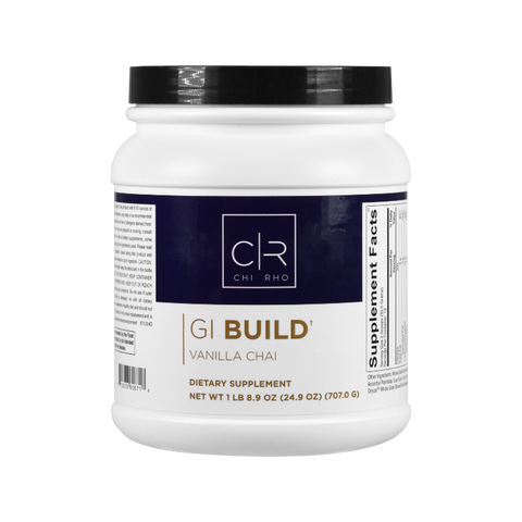 Chi Rho Chiropractic - GI Build Vanilla Chai Dietary Supplement