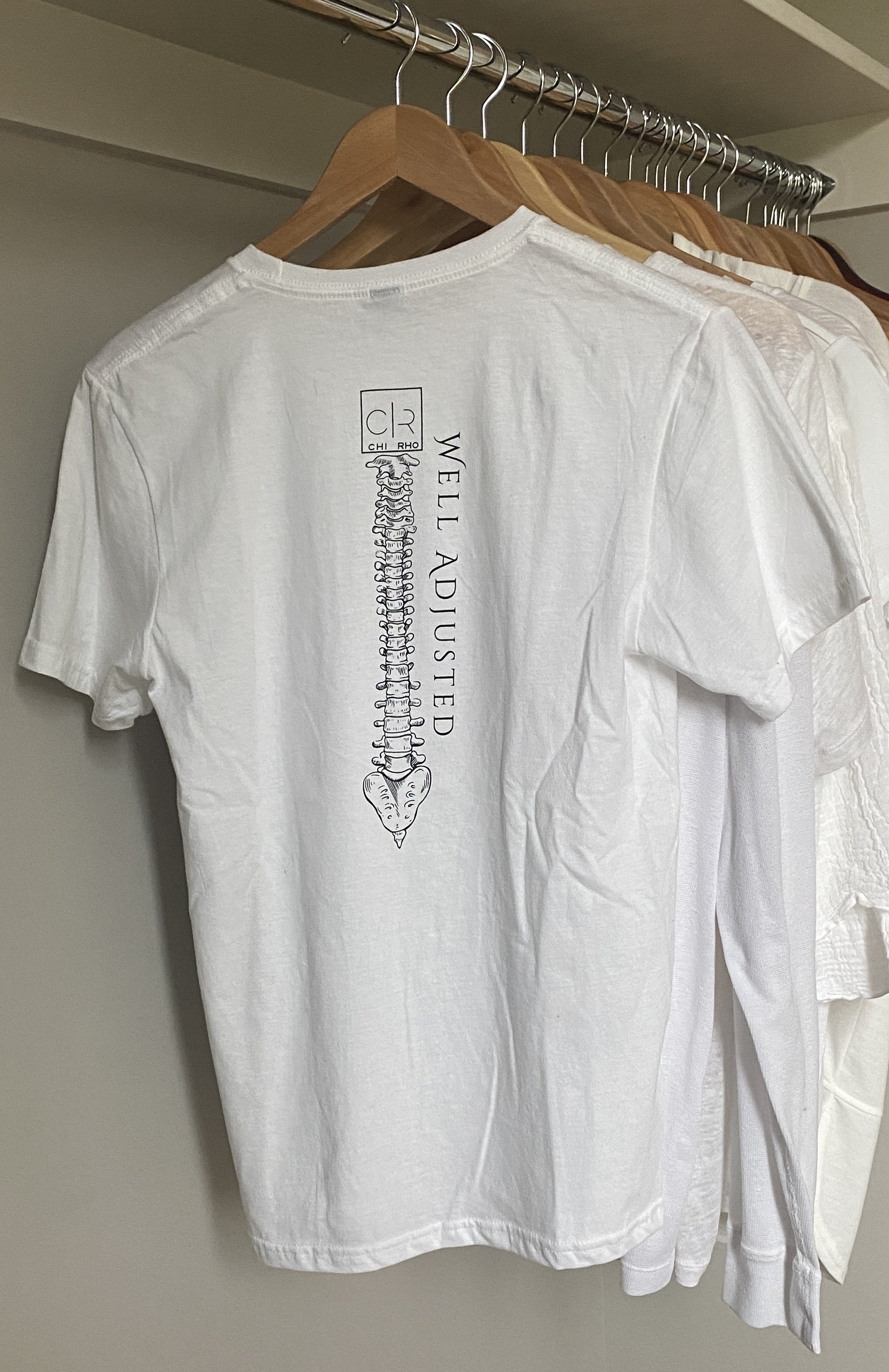 Chi Rho White T-shirts - Gildan